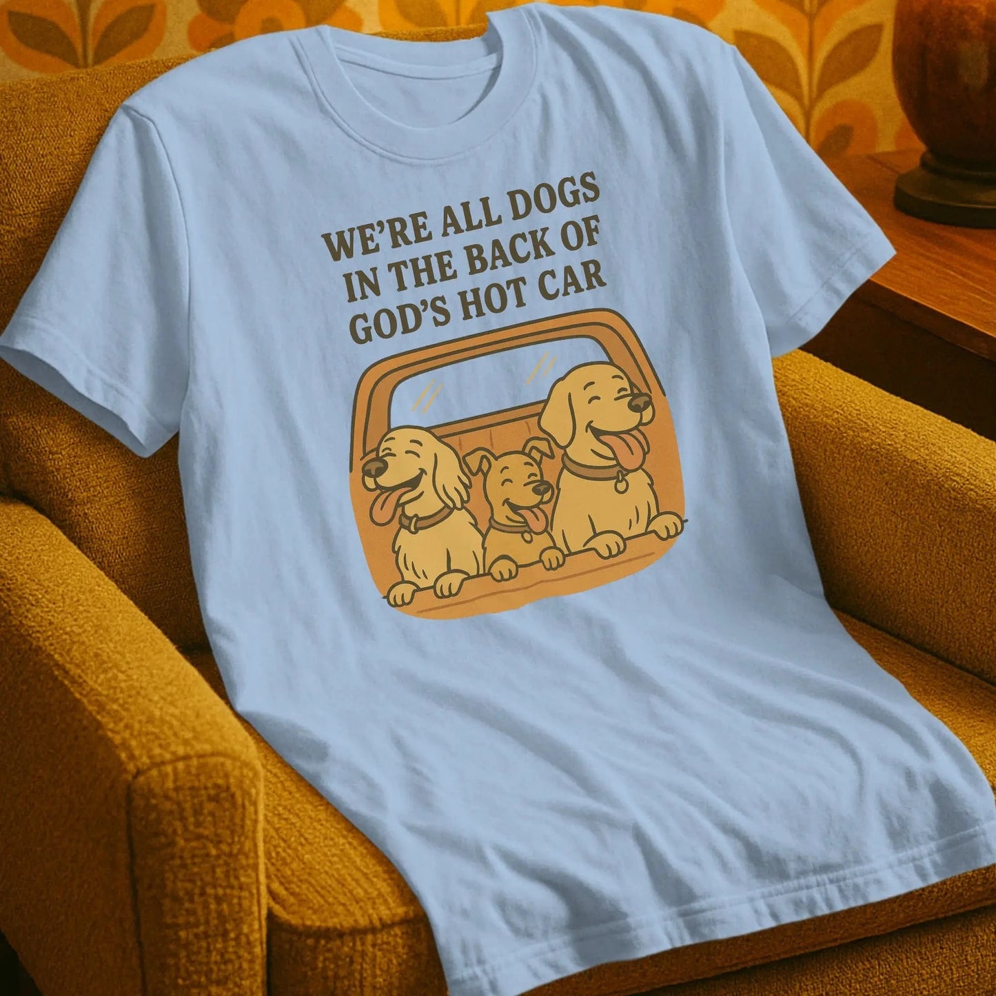 T-Shirt Light Blue / S We're all Dogs