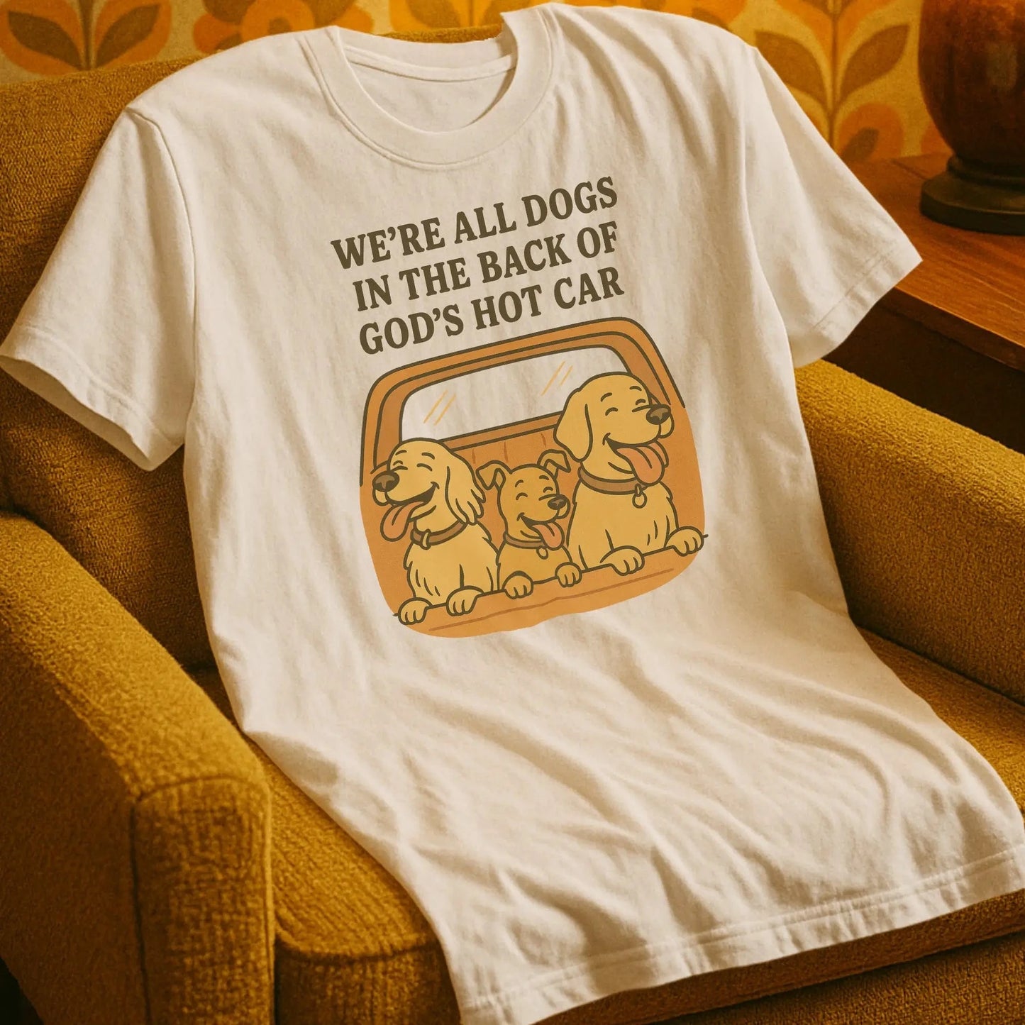 T-Shirt Natural / S We're all Dogs