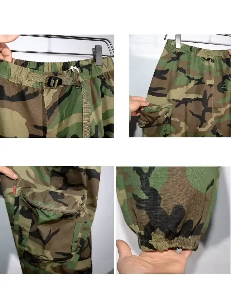 Tactical Terrain Cargo Pants™ – Camouflage Utility Meets Streetwear