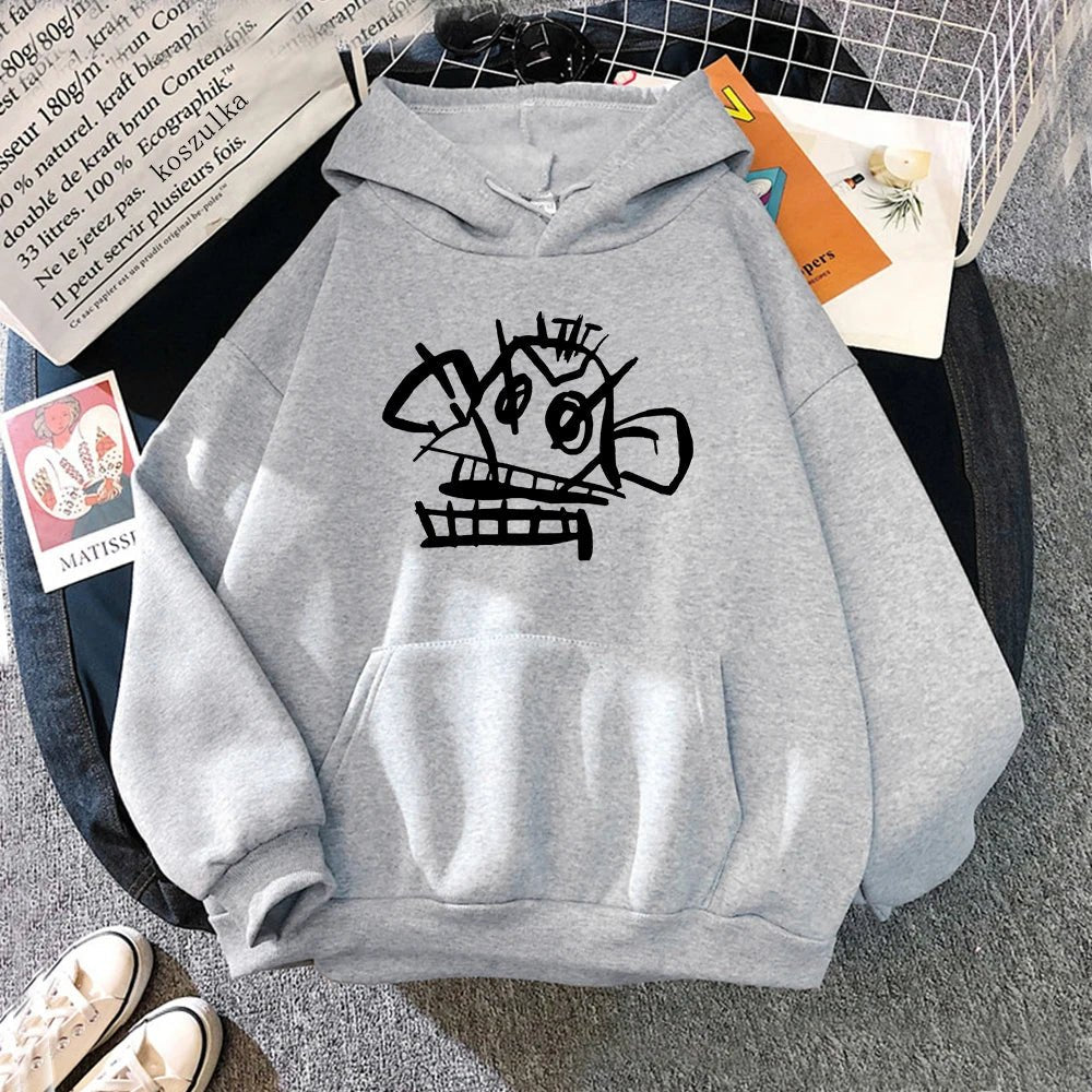 Arcane Jinx™ Graffiti Hoodie – Harajuku Streetwear - The Quirkery