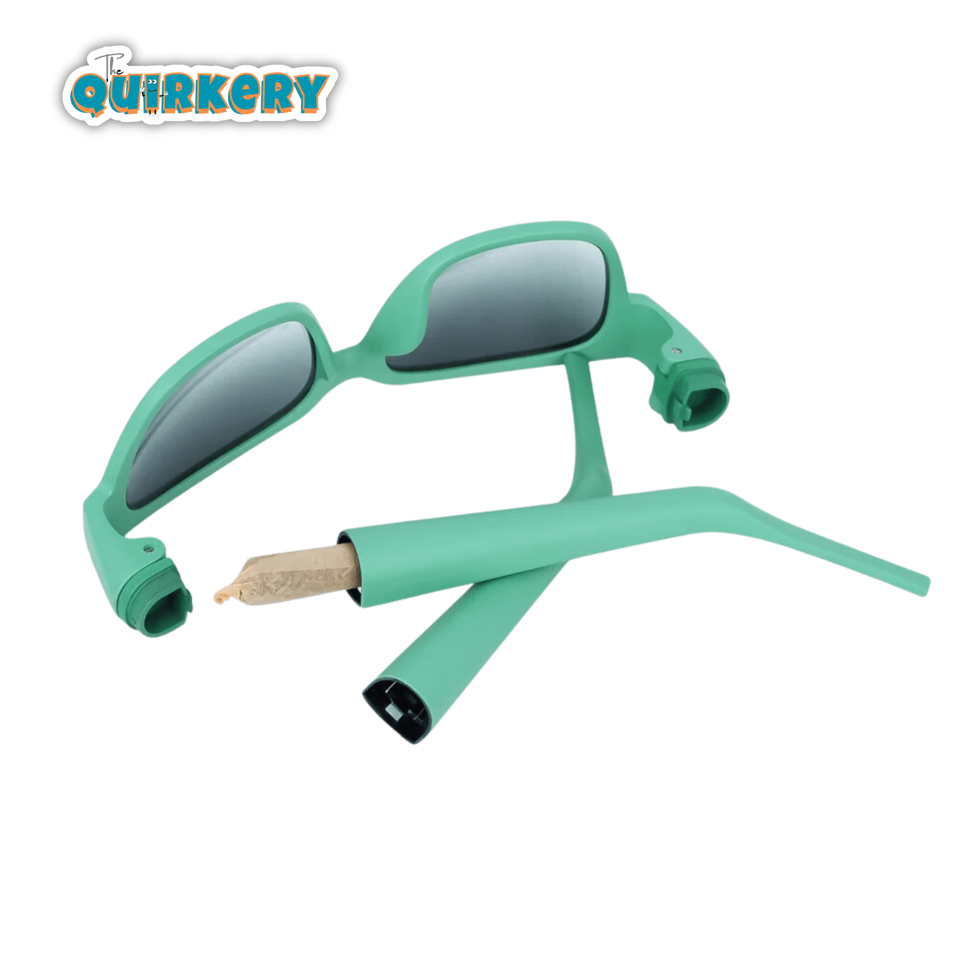 BlazeShades™ – The Ultimate 2 - in - 1 Sunglasses & Stash Spot - The Quirkery