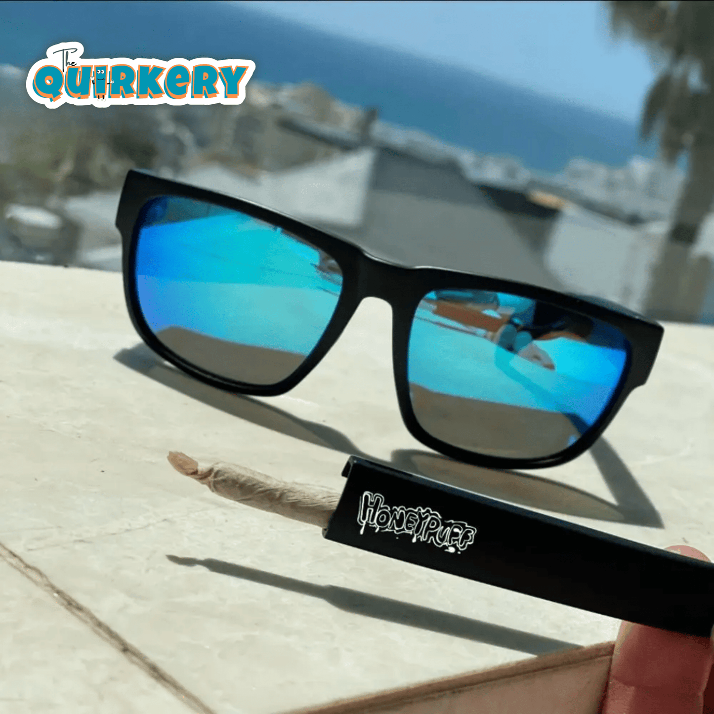 BlazeShades™ – The Ultimate 2 - in - 1 Sunglasses & Stash Spot - The Quirkery