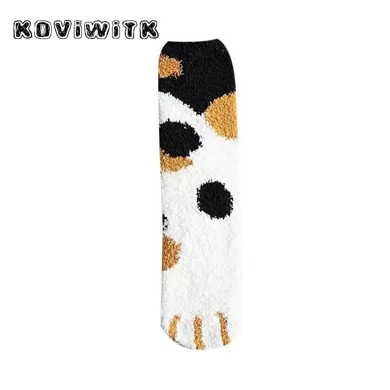 🐾 Cat Paw Socks – Cozy, Cute & Hidden Comfort! - The Quirkery