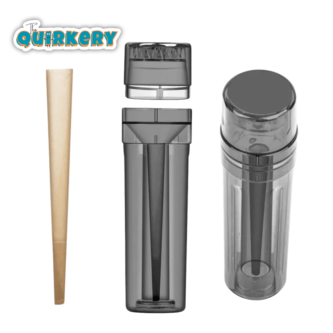 Pocket Rocket 3 - in - 1 Grinder & Cone Filler - The Quirkery