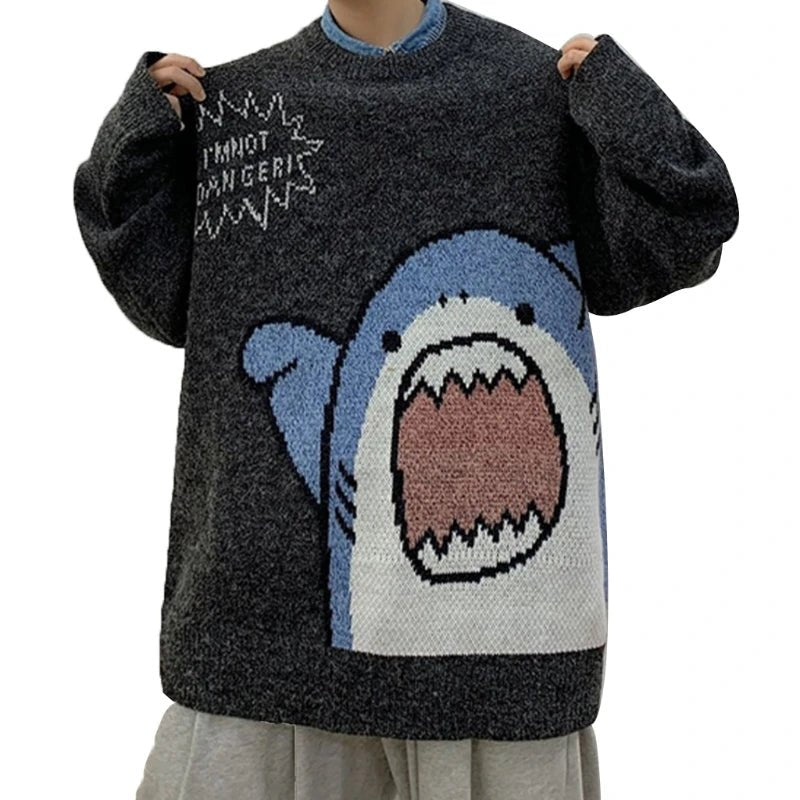 Shark Mode™ Sweater – Oversized, Cozy, and Full of Bite - The Quirkery