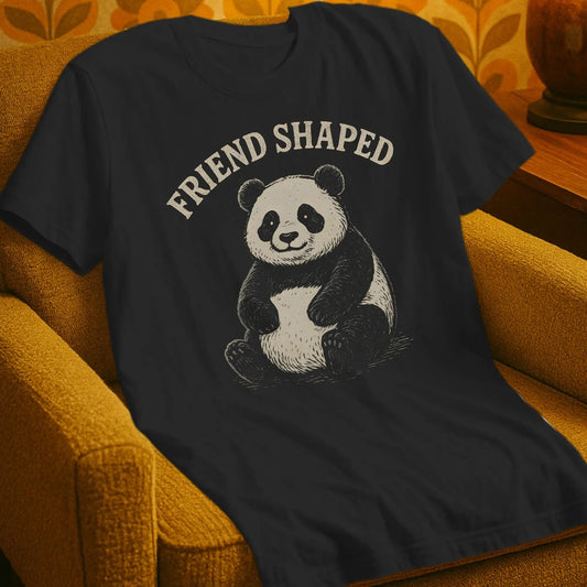 T-Shirt Black / S Friend Shaped T-Shirt