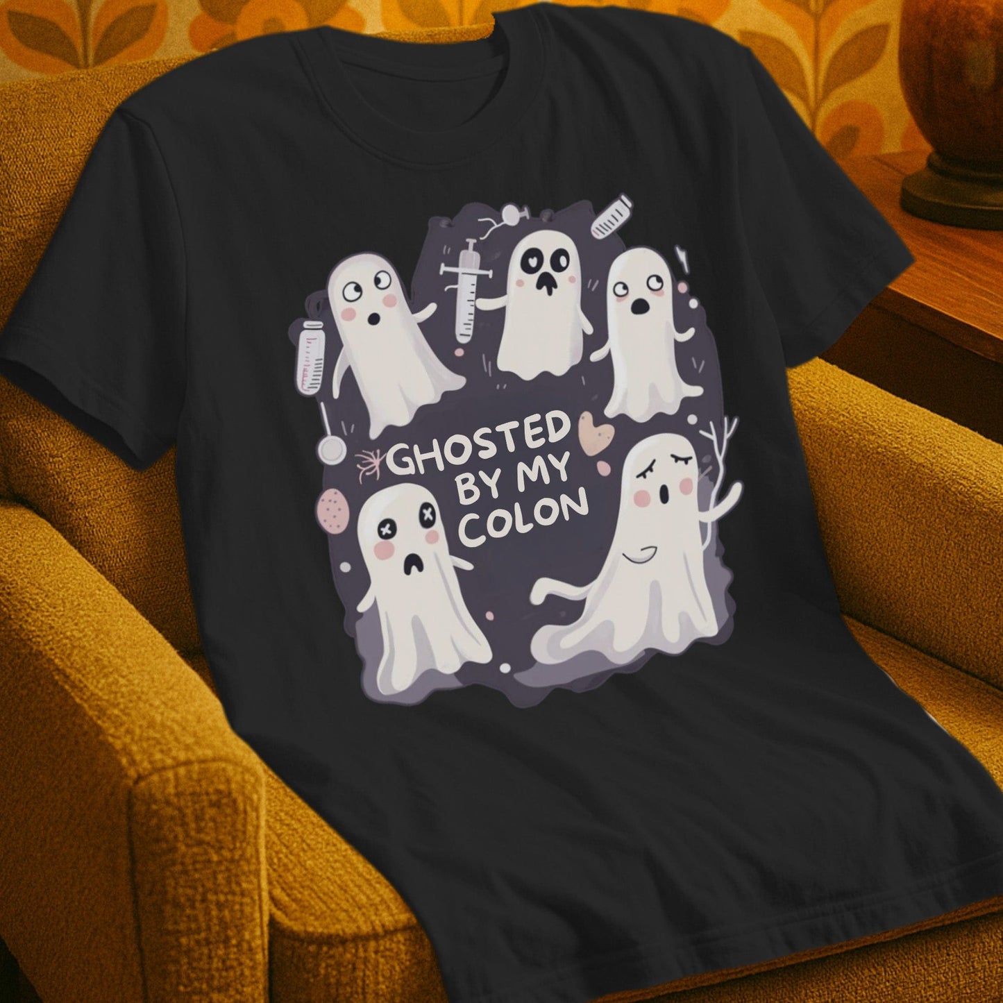 T-Shirt Black / S Ghosted By My Colon T-Shirt