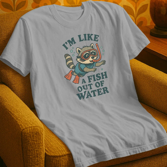 T-Shirt Ice Grey / S I'm Like a Fish out of Water