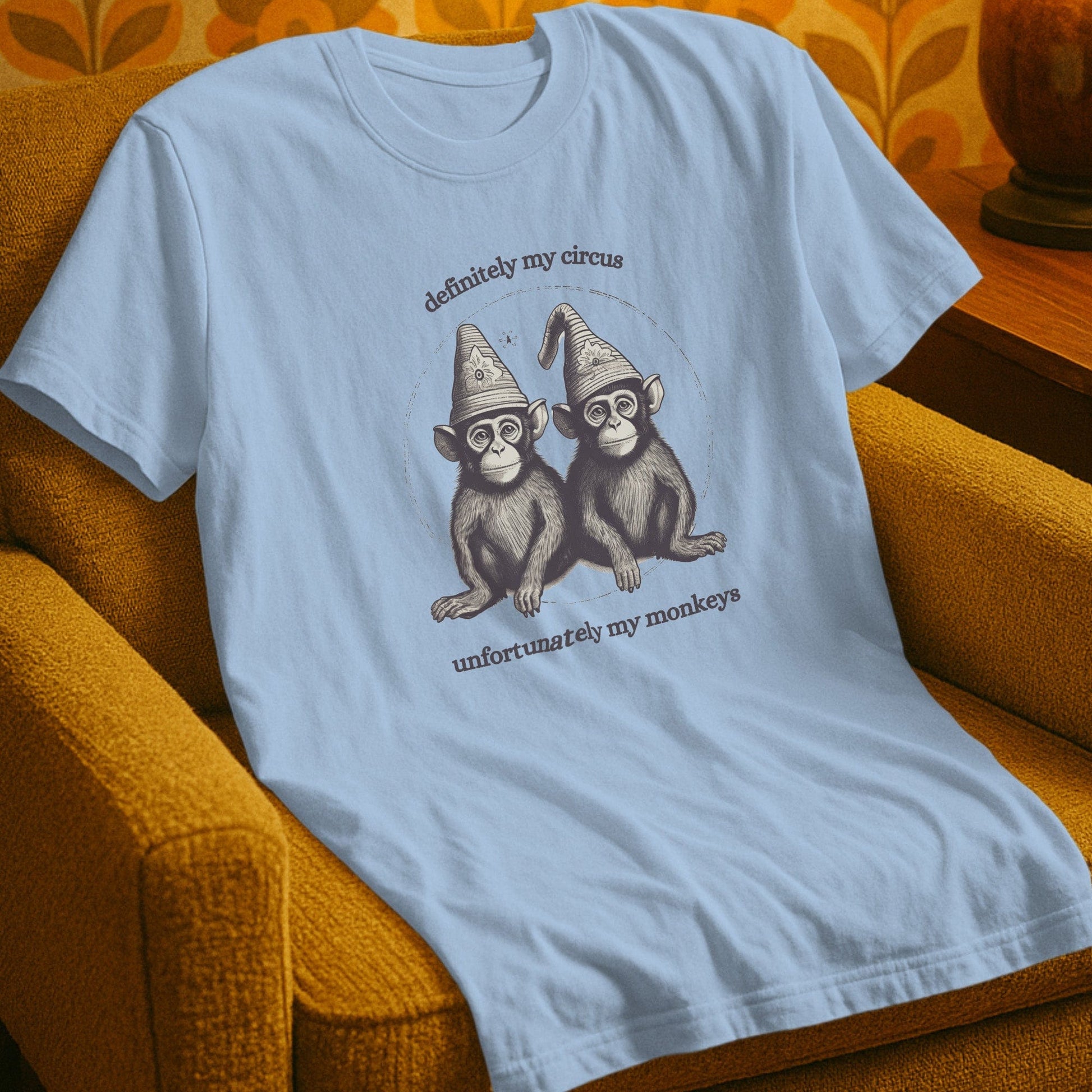 T-Shirt Light Blue / S My Circus My Monkeys T-Shirt