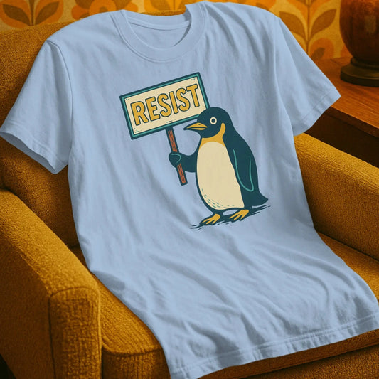 T-Shirt Light Blue / S Resist