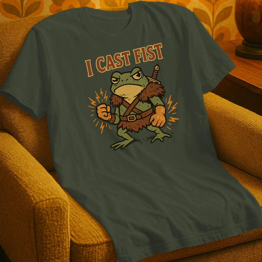 T-Shirt Military Green / S I Cast Fist