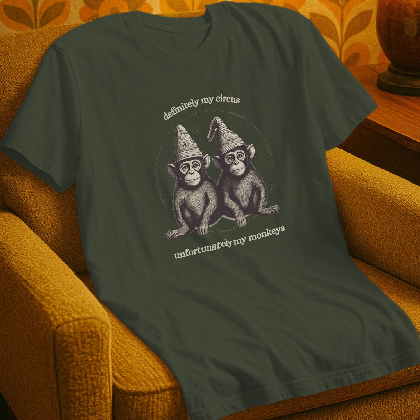 T-Shirt Military Green / S My Circus My Monkeys T-Shirt