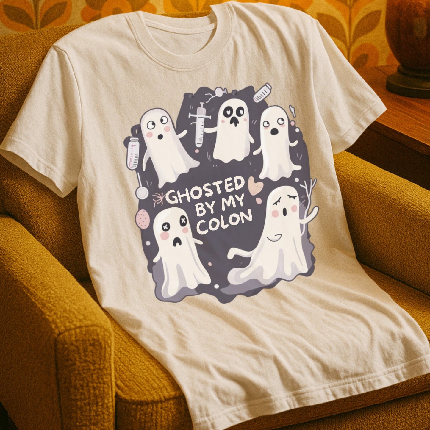 T-Shirt Natural / S Ghosted By My Colon T-Shirt