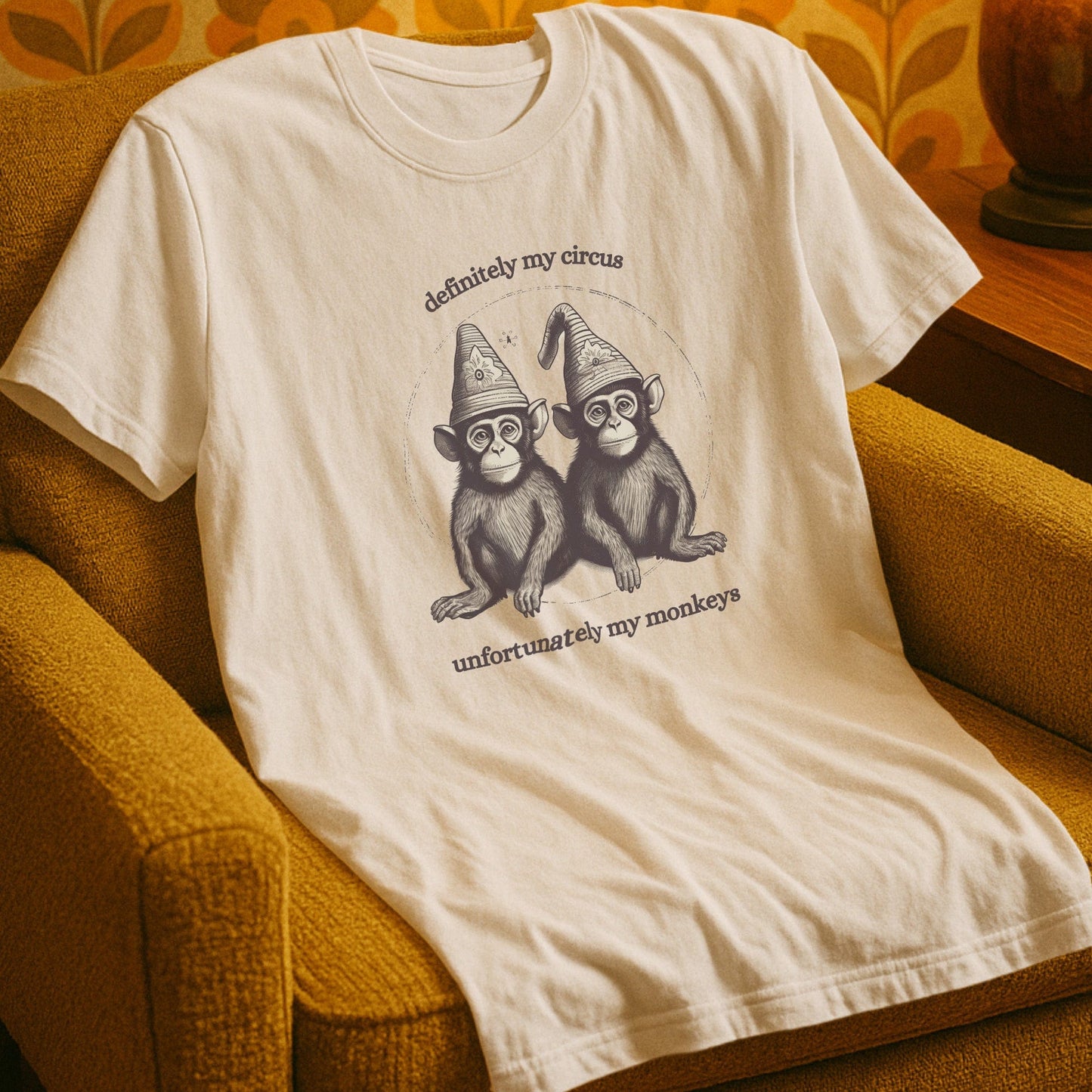 T-Shirt Natural / S My Circus My Monkeys T-Shirt