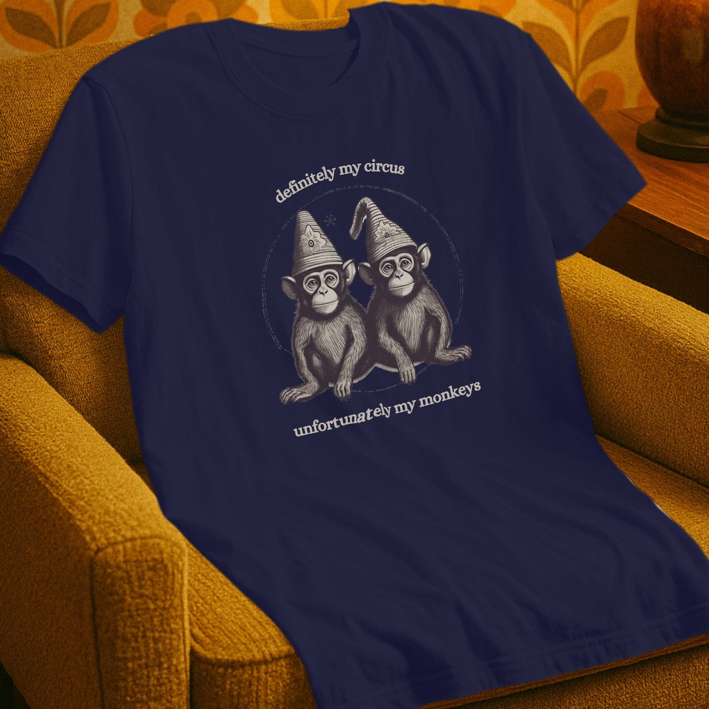 T-Shirt Navy / S My Circus My Monkeys T-Shirt