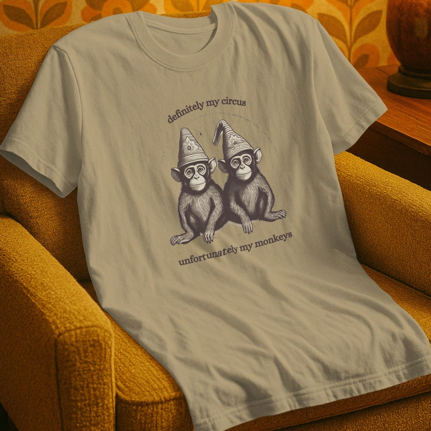 T-Shirt Sand / S My Circus My Monkeys T-Shirt