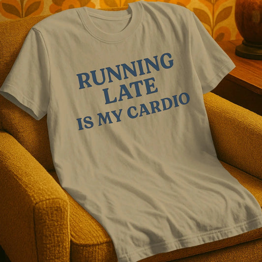 T-Shirt Sand / S Running Late T-Shirt