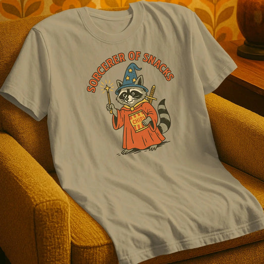 T-Shirt Sand / S Sorcerer of Snacks