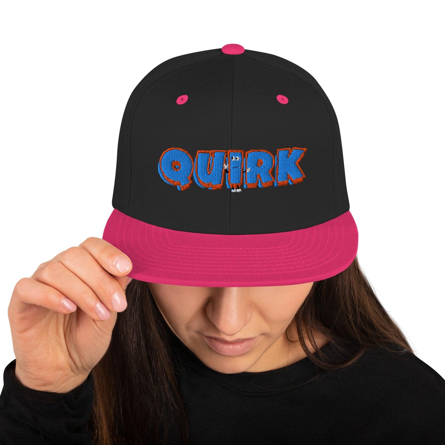 🧢 The Official Quirkery Snapback – Classic Fit, Unapologetically Quirky 🎭 - The Quirkery