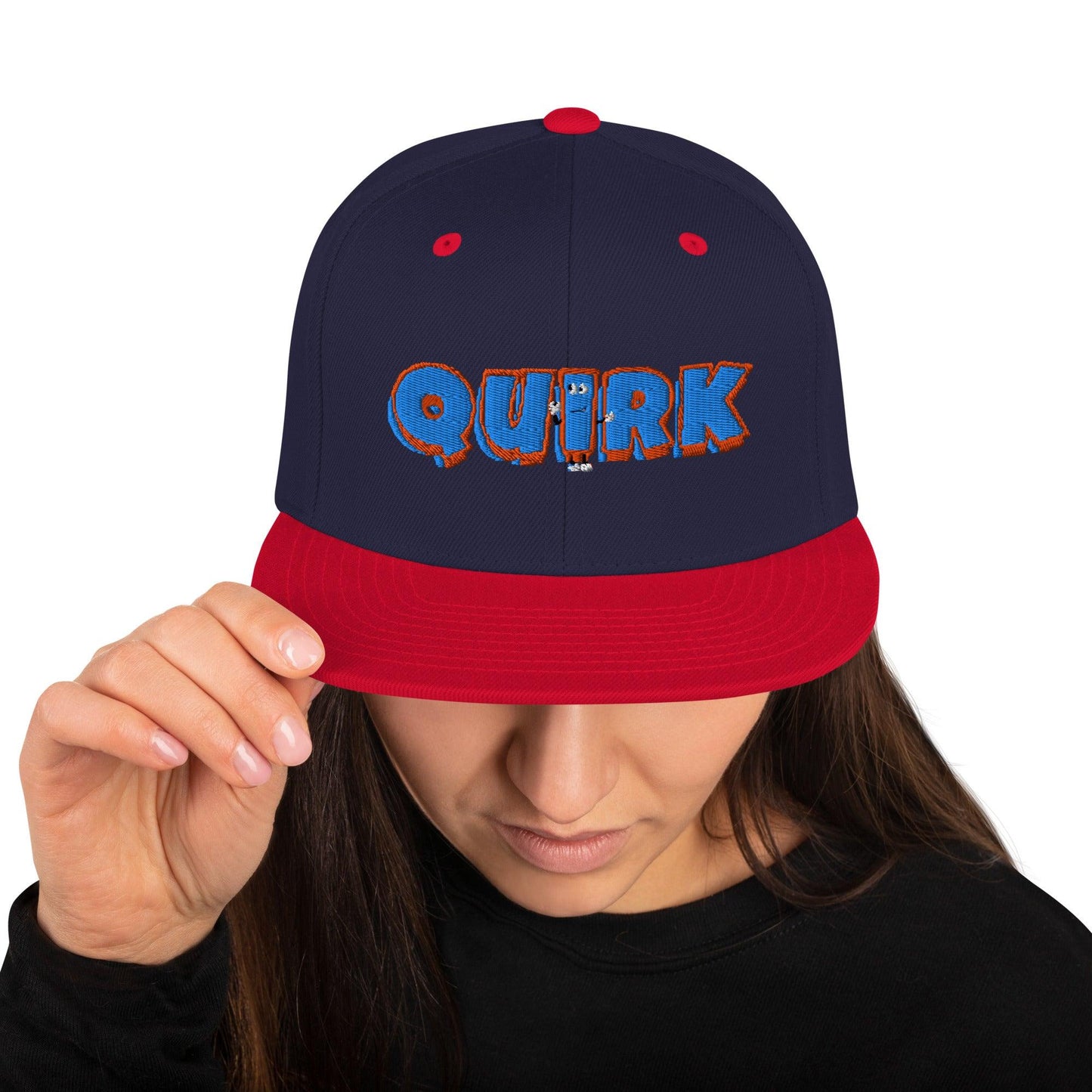 🧢 The Official Quirkery Snapback – Classic Fit, Unapologetically Quirky 🎭 - The Quirkery