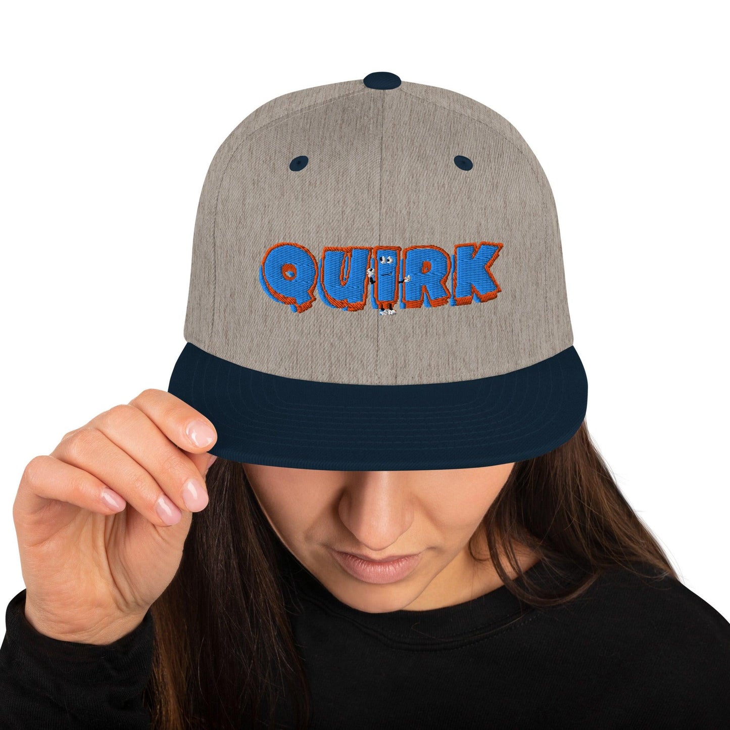 🧢 The Official Quirkery Snapback – Classic Fit, Unapologetically Quirky 🎭 - The Quirkery