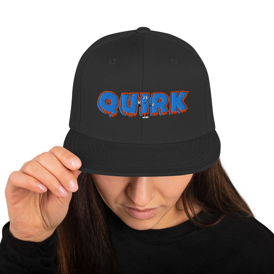 🧢 The Official Quirkery Snapback – Classic Fit, Unapologetically Quirky 🎭 - The Quirkery