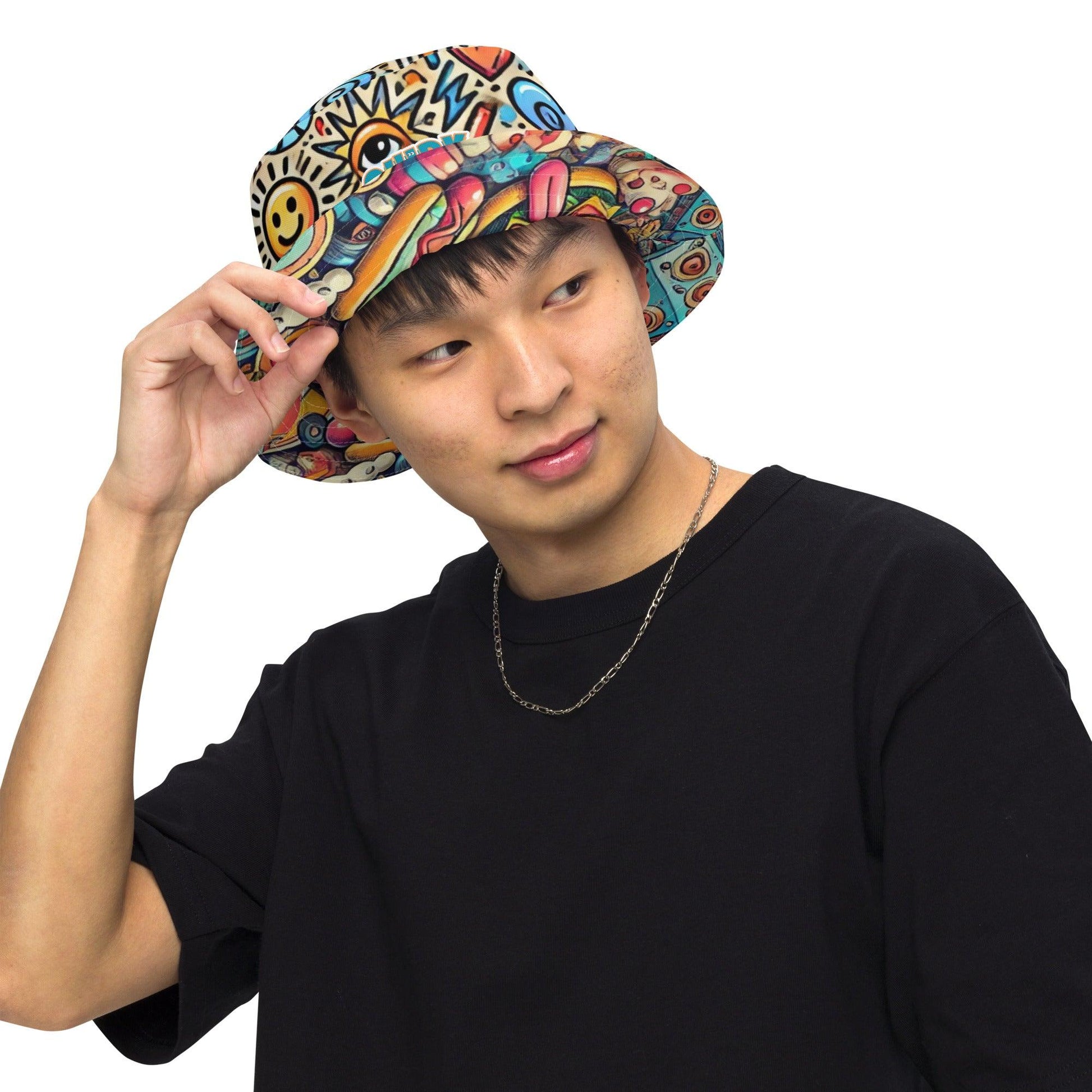 The Quirkery Reversible Bucket Hat – Because Your Head Deserves a Party 🎉 - The Quirkery