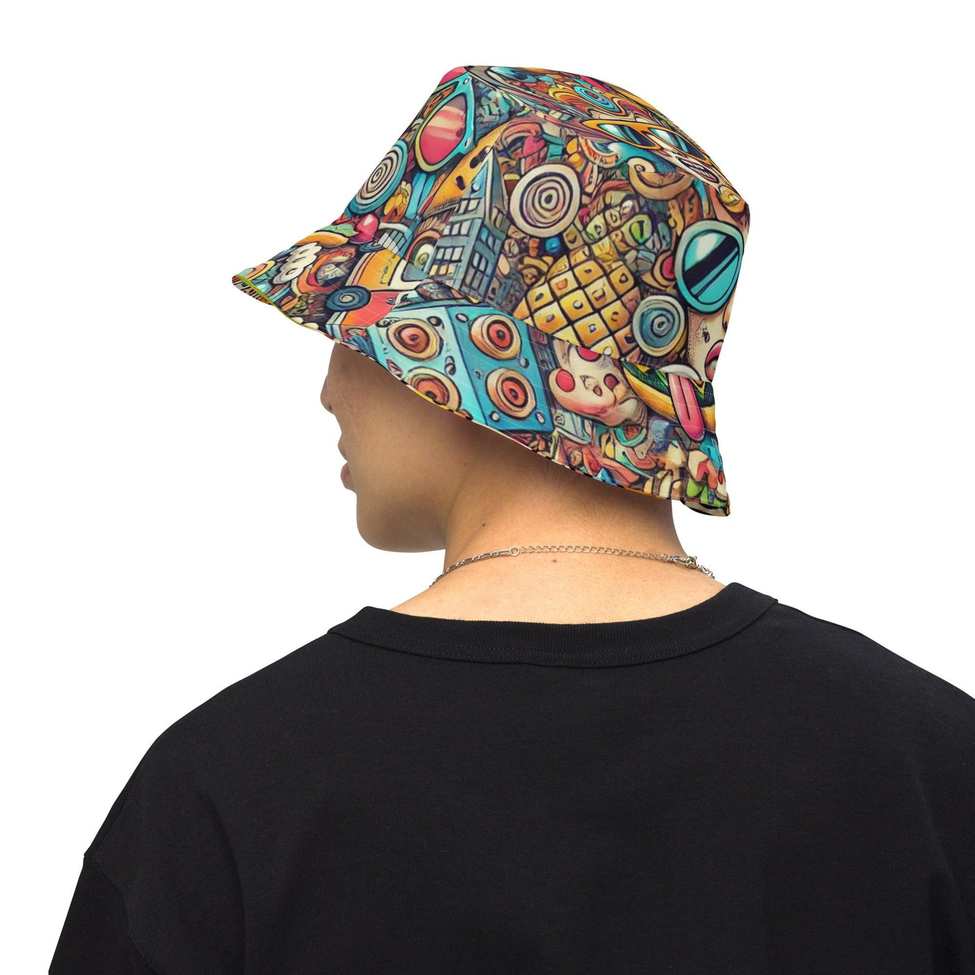 The Quirkery Reversible Bucket Hat – Because Your Head Deserves a Party 🎉 - The Quirkery