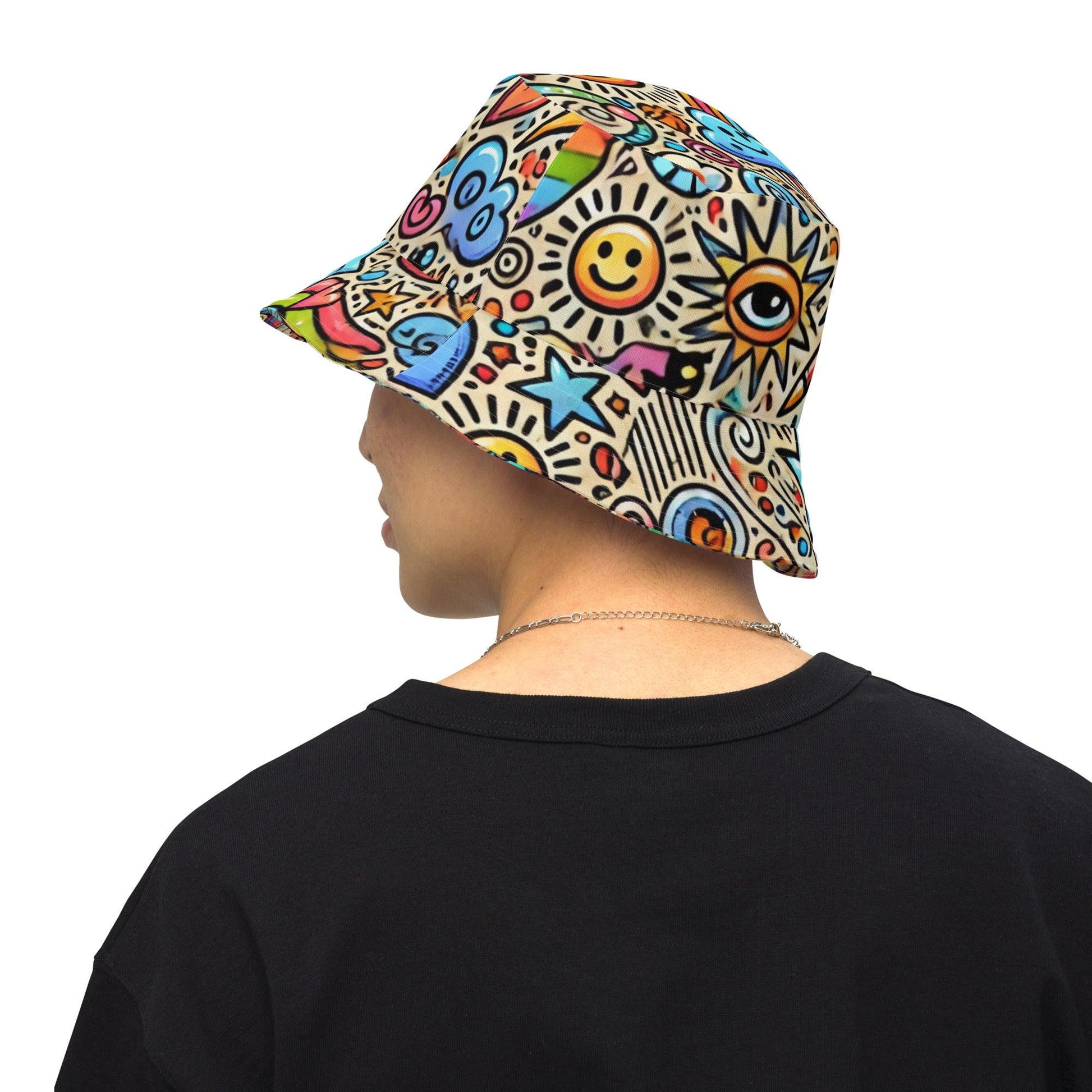 The Quirkery Reversible Bucket Hat – Because Your Head Deserves a Party 🎉 - The Quirkery