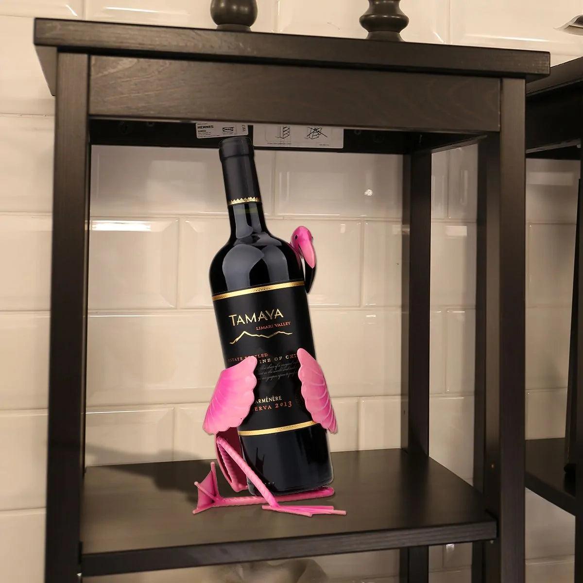 The Quirkery’s Flamingo Wine Guardian 🦩🍷 - The Quirkery