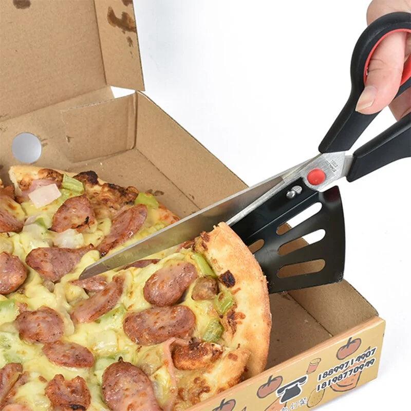 ✂️ The Quirkery’s Multifunctional Pizza Scissors – Slice, Lift & Serve Like a Pro! 🍕 - The Quirkery