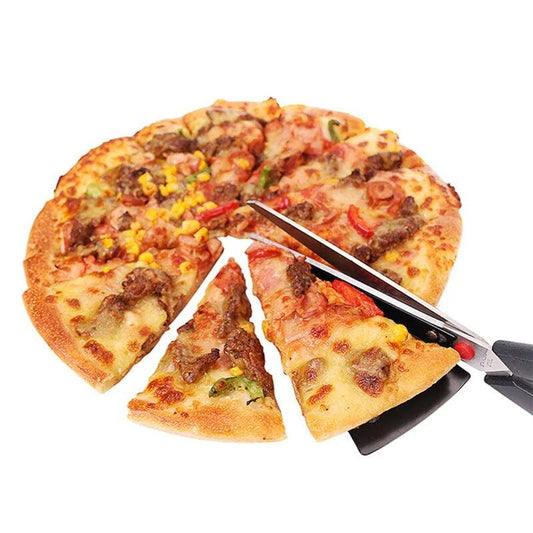 ✂️ The Quirkery’s Multifunctional Pizza Scissors – Slice, Lift & Serve Like a Pro! 🍕 - The Quirkery