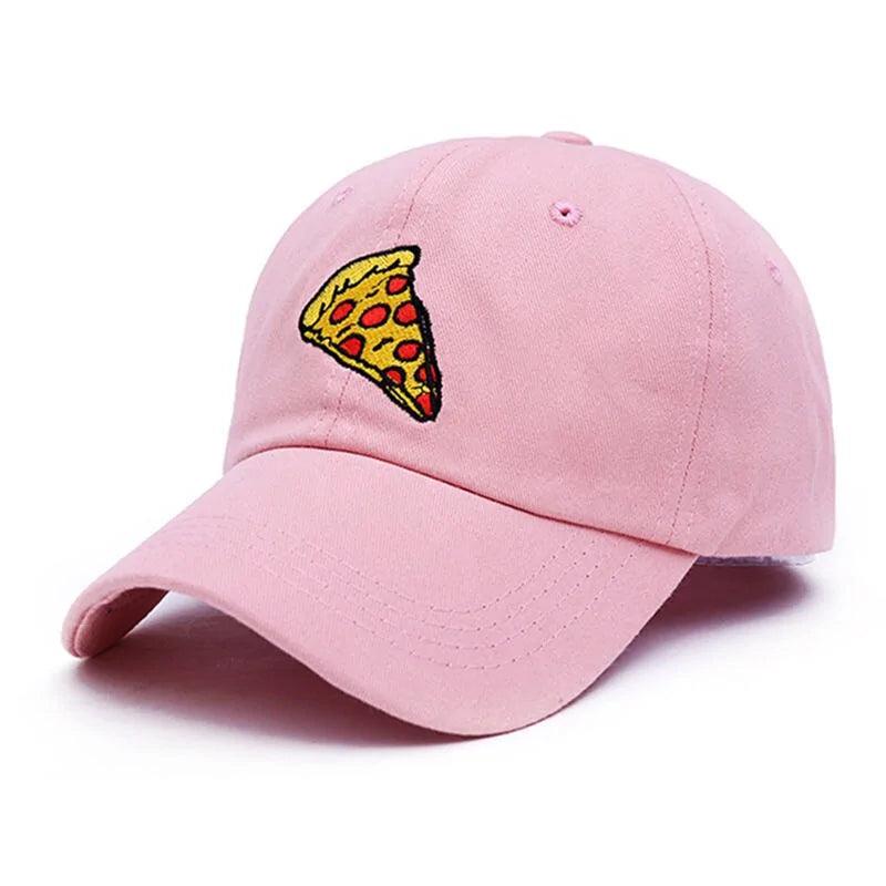 The Quirkery’s Pizza Embroidery Baseball Cap – Fun, Flavor, and Style! - The Quirkery