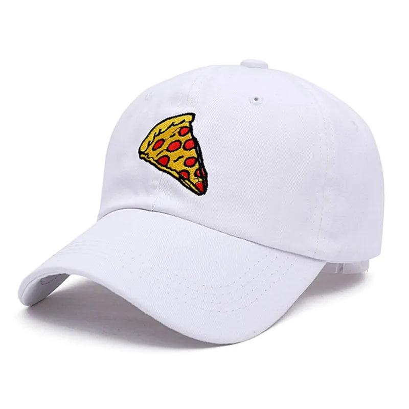 The Quirkery’s Pizza Embroidery Baseball Cap – Fun, Flavor, and Style! - The Quirkery