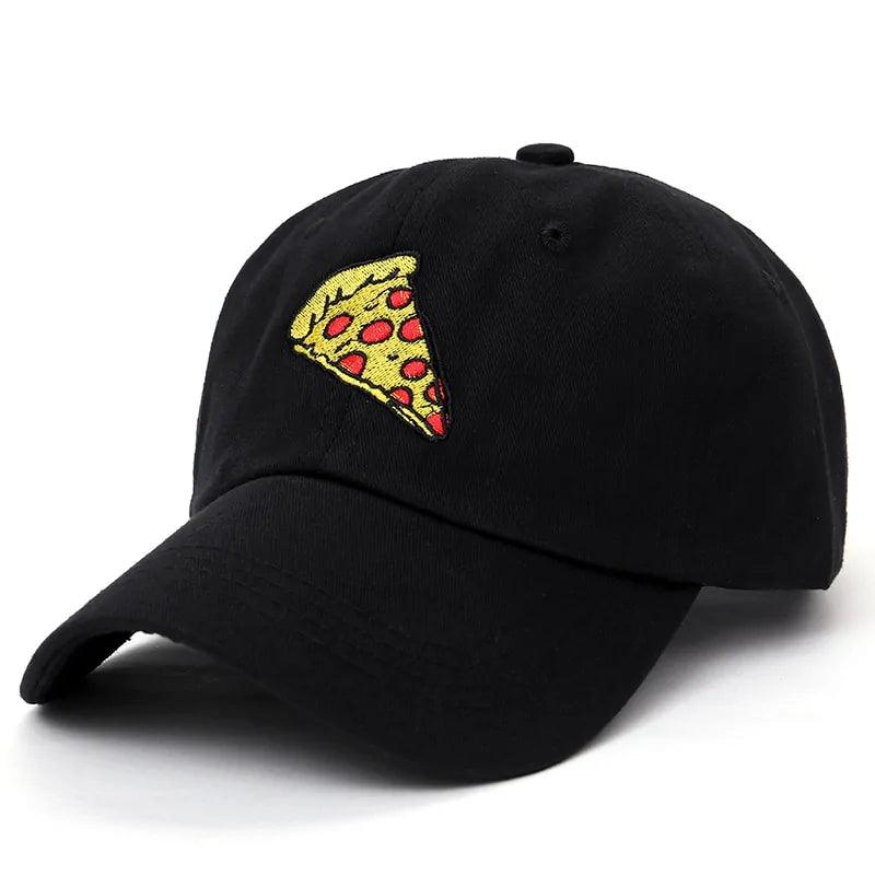 The Quirkery’s Pizza Embroidery Baseball Cap – Fun, Flavor, and Style! - The Quirkery