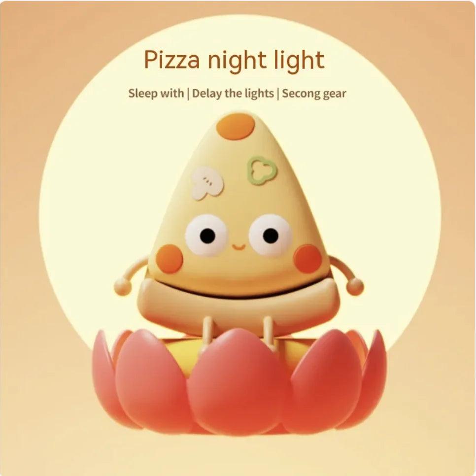 🍕 The Quirkery’s Pizza Night Lamp – A Slice of Cozy Lighting! ✨🛋️ - The Quirkery