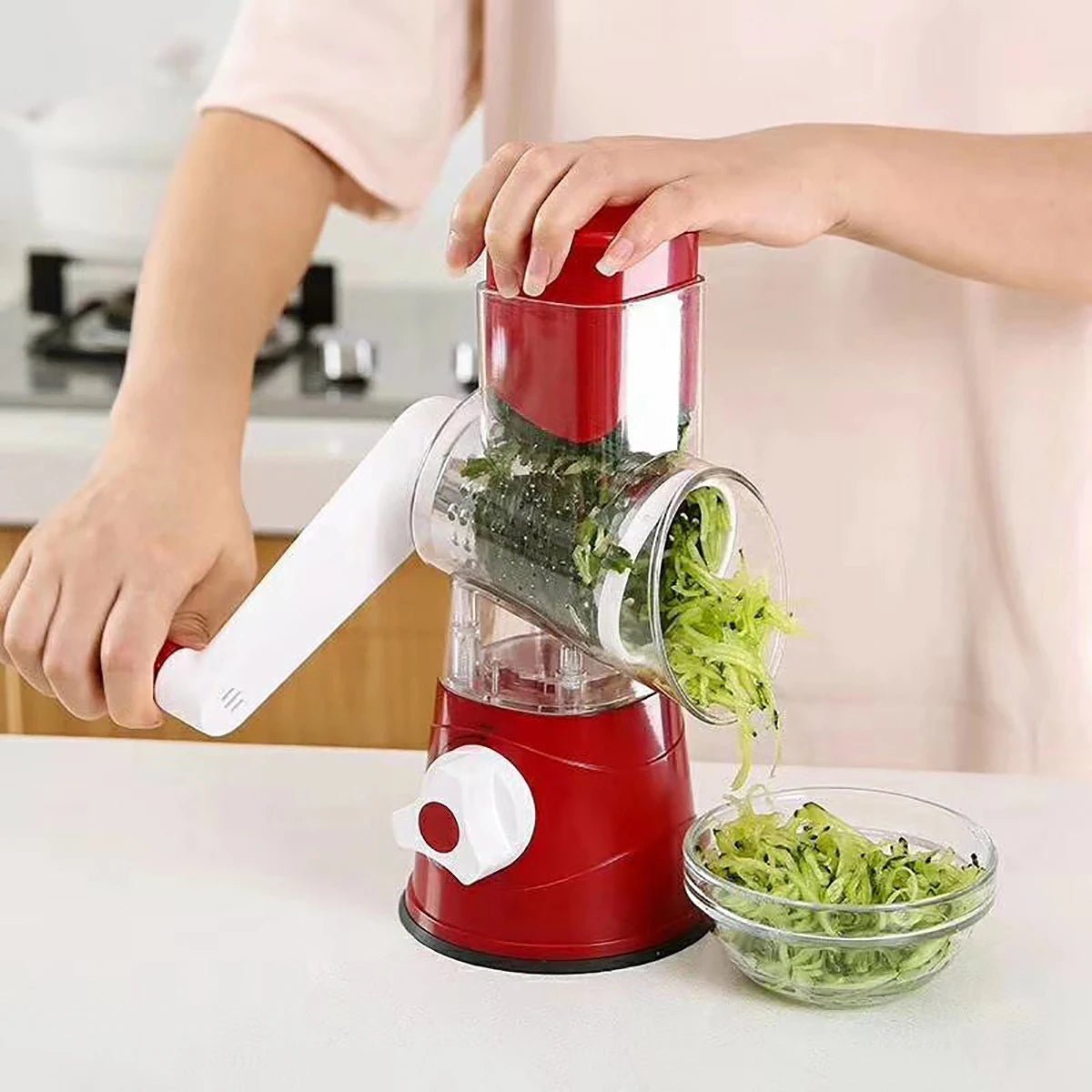 The Slice - a - Tron 3000™ – The Ultimate Manual Veggie Slicer! - The Quirkery