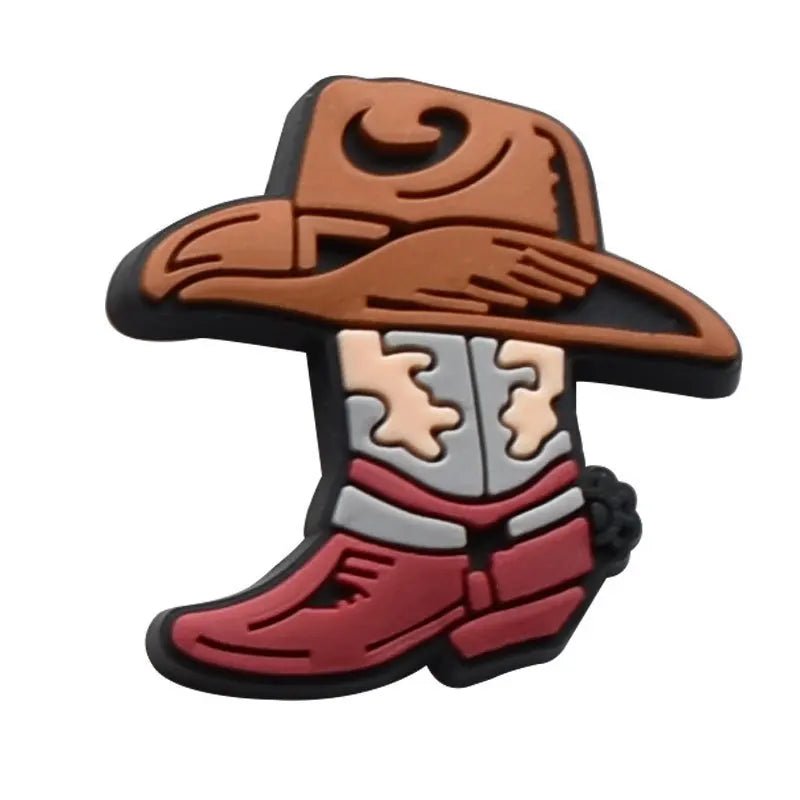 WesternCharmz™ - Cowboy & Cowgirl Shoe Charms - The Quirkery